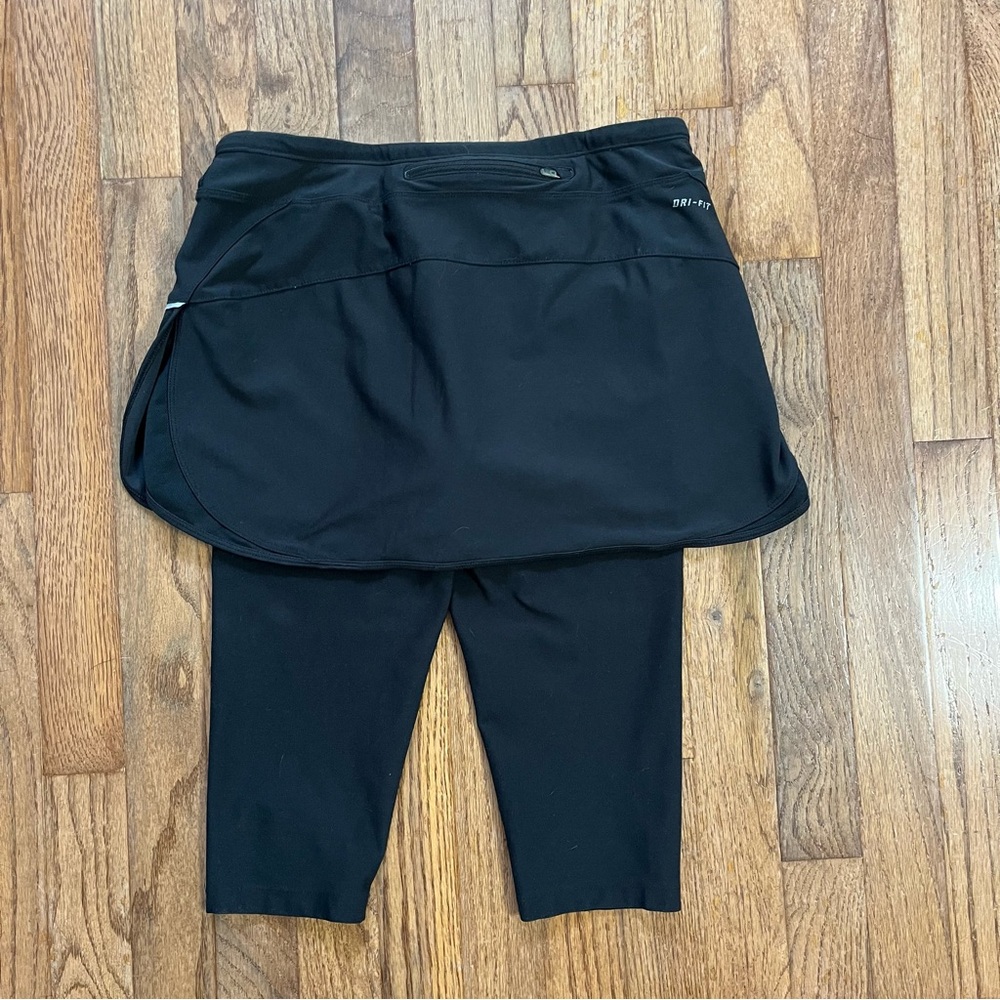 Nike Black Skirted Leggings Dri-FIT Apparel Size Small - Picture 4 of 5